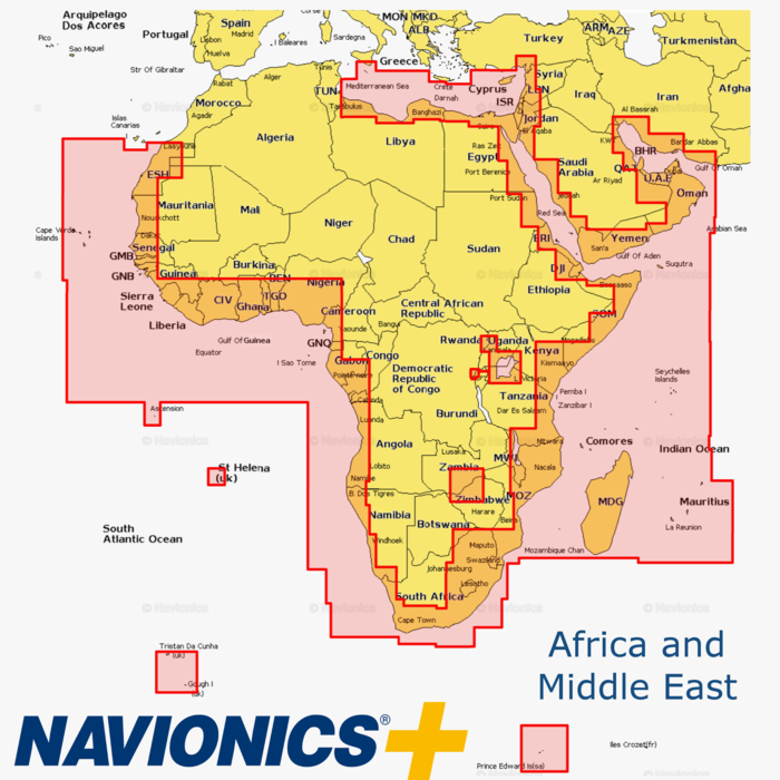 Navionics Charts South Africa